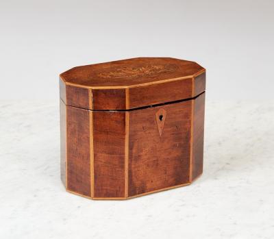 Prince of Wales Inlaid Octagonal Box
