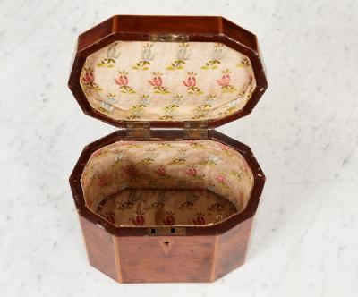 Prince of Wales Inlaid Octagonal Box