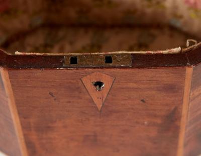 Prince of Wales Inlaid Octagonal Box