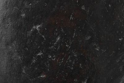 Priscilla Mouritzen Black Ceramic Vase Denmark ca 1980s