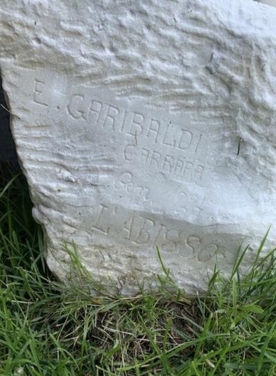 Professor Enrico Garibaldi L Abisso Art Deco Marble Sculpture 1924