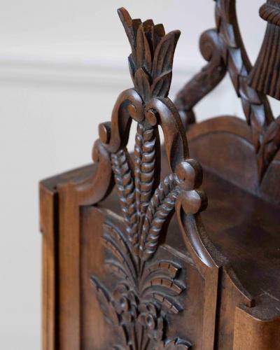 Proven al Fariniero in Carved Walnut Late 18th Century