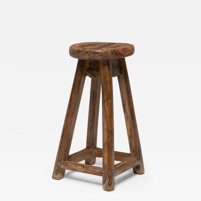 Provincial Four Leg Stool