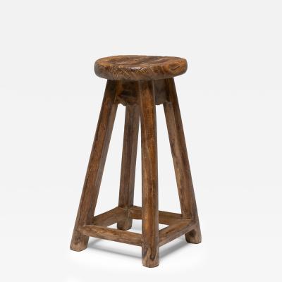 Provincial Four Leg Stool