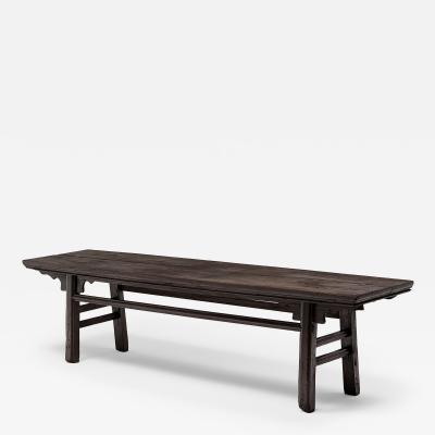 Provincial Splayed Leg Bench with Dovetail Joinery