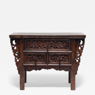 Provincial Two Drawer Table