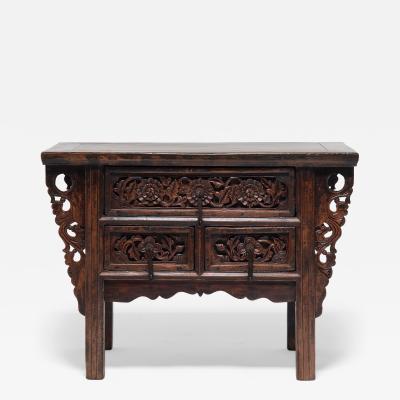 Provincial Two Drawer Table