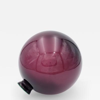 Purple Witch Ball England circa 1870