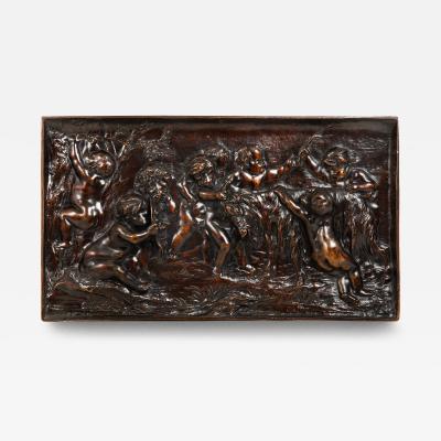 Putti Tormenting a Goat after Francois Duquesnoy 18th century