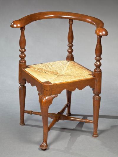 QUEEN ANNE CORNER CHAIR