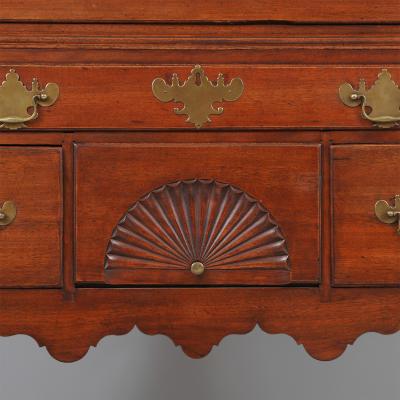 QUEEN ANNE SCROLL TOP HIGHBOY
