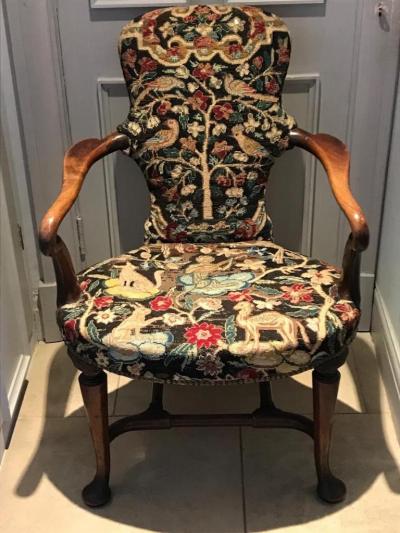 QUEEN ANNE SHEPHERDS CROOK ENGLISH 1720