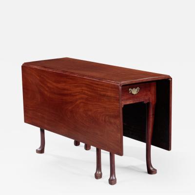 QUEEN ANNE SIX LEGGED DROP LEAF TABLE