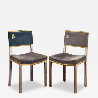 QUEEN ELIZABETH II ROYAL CORONATION CHAIRS