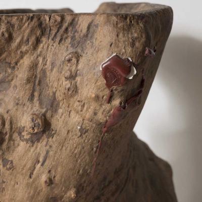 Qing Dynasty 1644 1911 Burl Scroll Pot Scholars Pot China c 1750