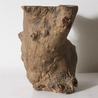 Qing Dynasty 1644 1911 Burl Scroll Pot Scholars Pot China c 1750