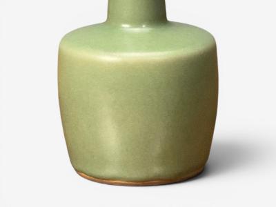 Qing Dynasty Longquan Style Celadon Glazed Vase Qing Dynasty China 19th c 