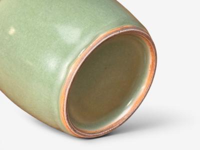 Qing Dynasty Longquan Style Celadon Glazed Vase Qing Dynasty China 19th c 