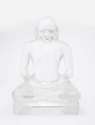 Qing Dynasty Rock Crystal Buddha