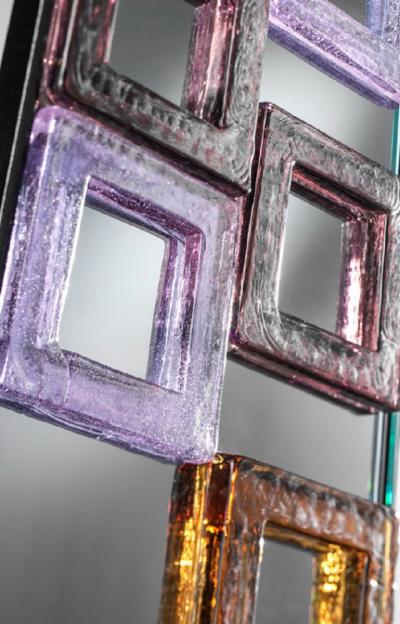 Quadrati Contemporary Venetian Mirror from Murano