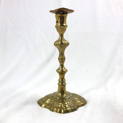 Queen Anne Brass Candlesticks