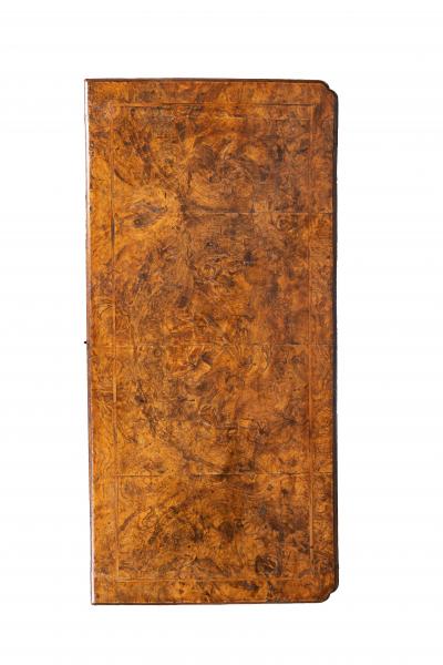 Queen Anne Burr Walnut Bachelors Chest