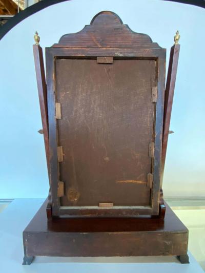 Queen Anne Dressing Glass with Pivoting Looking Glass English 18th Century