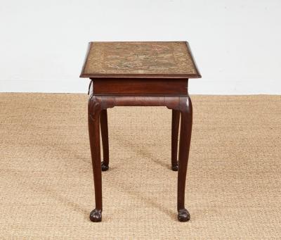 Queen Anne Needlepoint Table