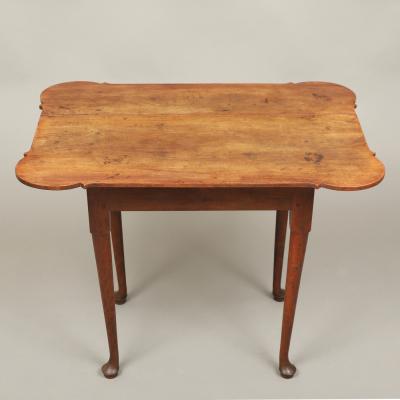 Queen Anne Porringer Top Tea Table