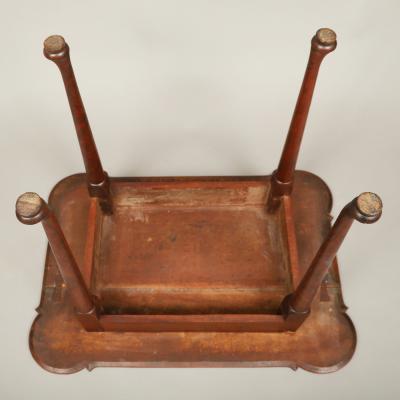Queen Anne Porringer Top Tea Table