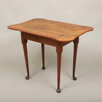 Queen Anne Porringer Top Tea Table