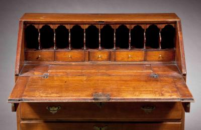 Queen Anne Slant Lid Desk