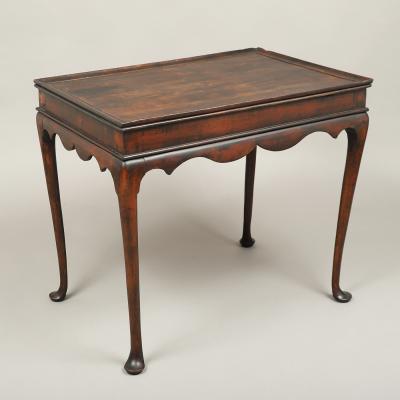 Queen Anne Tray Top Tea Table