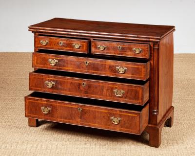 Queen Anne Walnut Chest