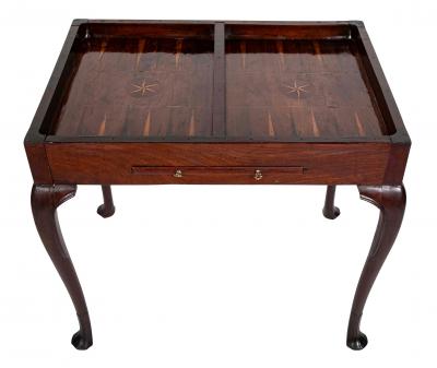 Queen Anne Walnut Game Table
