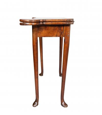 Queen Anne Walnut Games Table