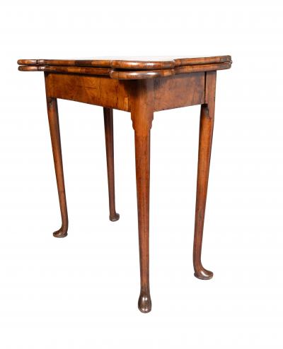 Queen Anne Walnut Games Table