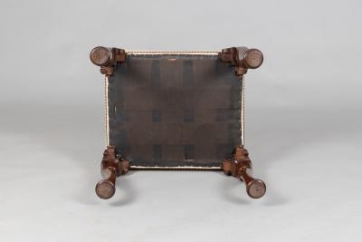 Queen Anne Walnut Stool