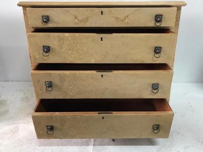 Quigley Furniture Company Pair of Trapezoid Cabinets by Quigley