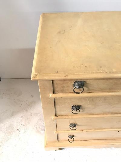 Quigley Furniture Company Pair of Trapezoid Cabinets by Quigley