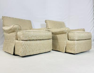 R Jones Pair of Lounge Chairs made in the United States by R Jones Associates