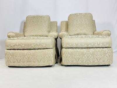R Jones Pair of Lounge Chairs made in the United States by R Jones Associates