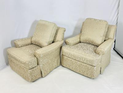 R Jones Pair of Lounge Chairs made in the United States by R Jones Associates
