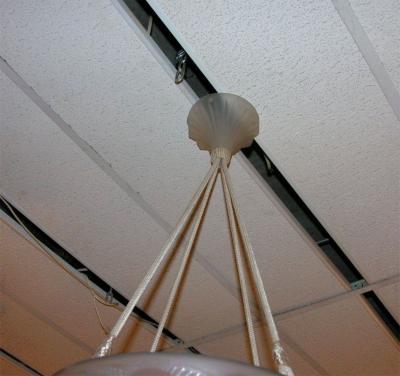 R Lalique Lausanne Chandelier