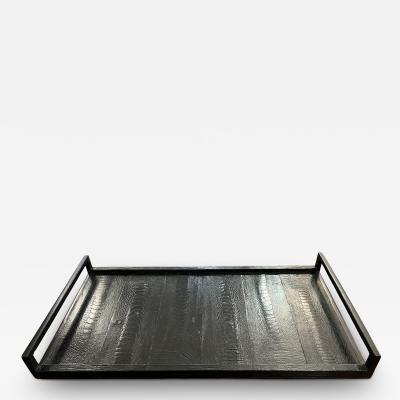 R Y Augousti Ostrich Tray France