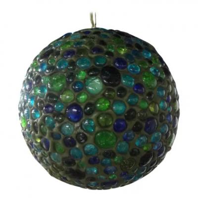 RAAK Italian Modern Multicolored Glass Lantern