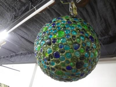 RAAK Italian Modern Multicolored Glass Lantern