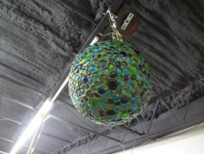 RAAK Italian Modern Multicolored Glass Lantern