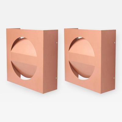 RAAK Pair of Architectural RAAK Wall Lamps in Copper Lacquer NOS