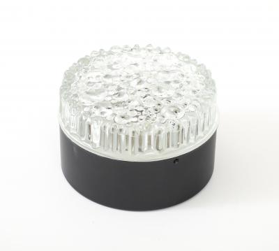 RAAK Pair of Frosted Bubble Dot Glass Wall Lights Sconces by RAAK